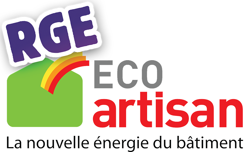 Logo RGE Eco Artisan - La nouvelle énergie du bâtiment