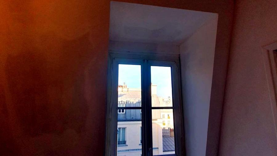 Fenêtre Paris finie