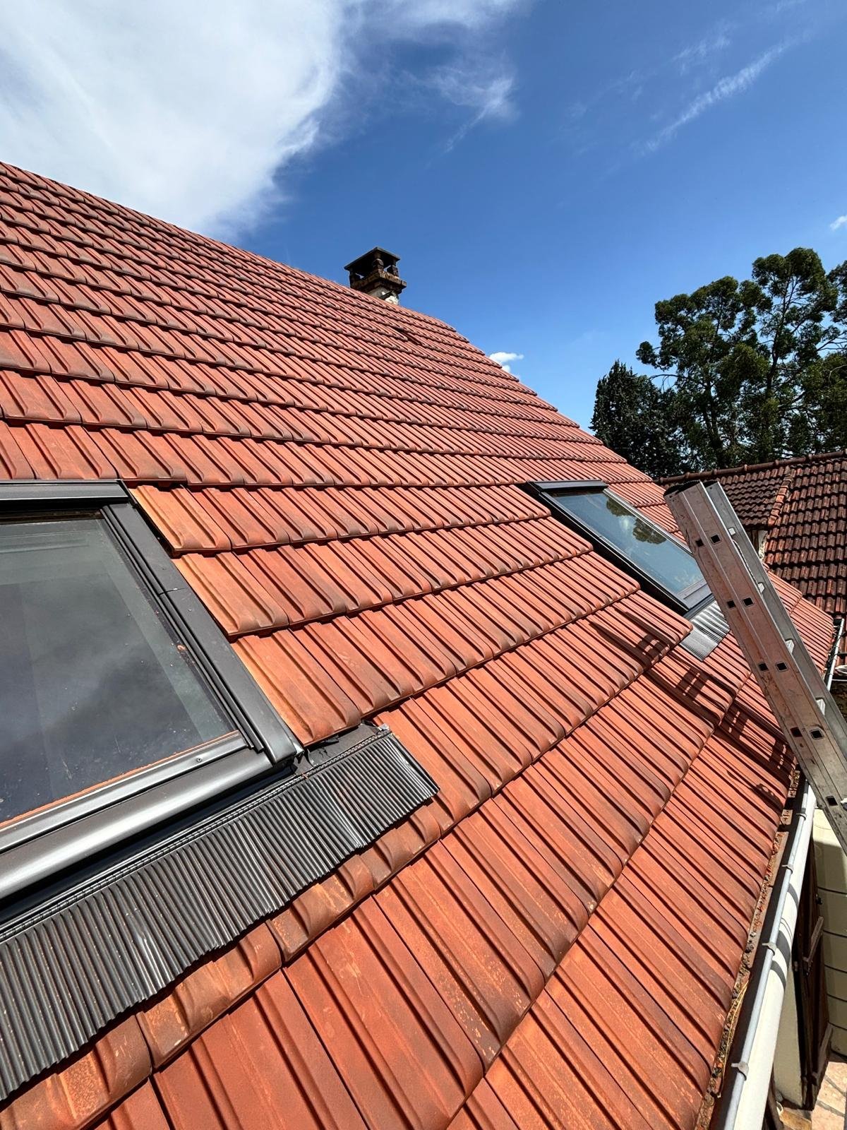 Toiture en tuiles refaite - couvreur ORAC COUVERTURE