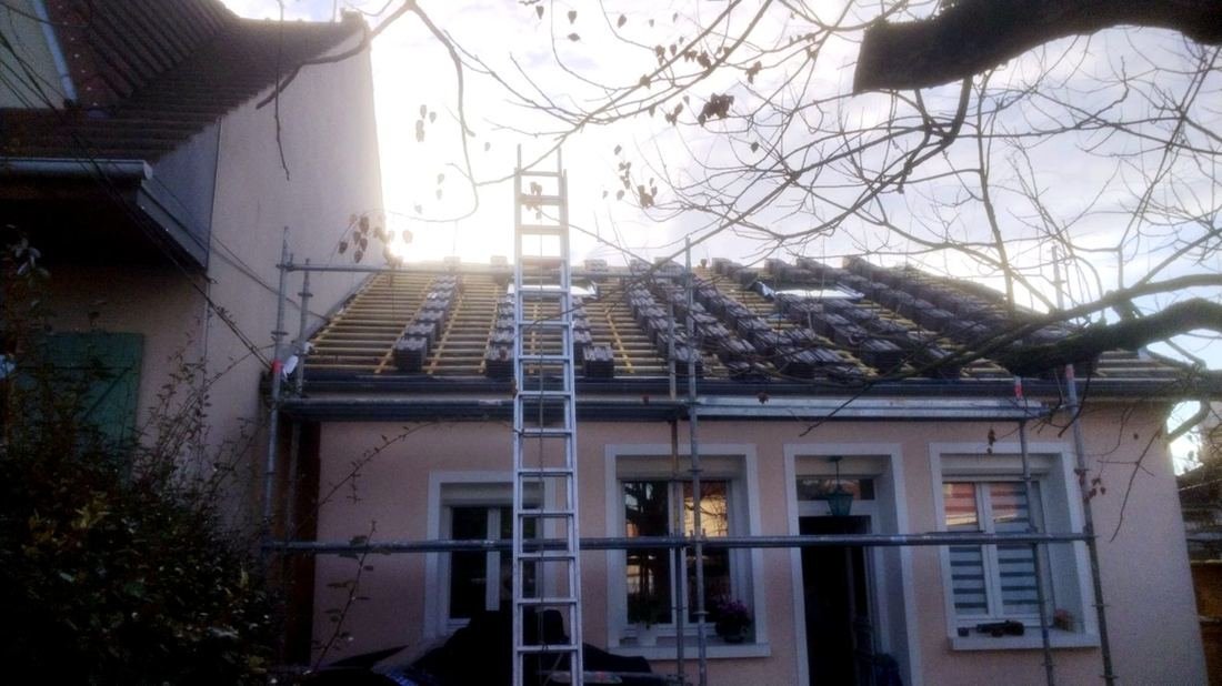 Réfection couverture toiture tuiles terre cuite Noisy-le-Grand 93 couvreur RGE ORAC