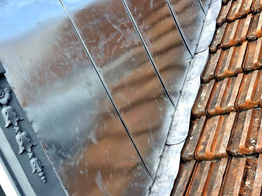 Étanchéité toiture-terrasse zinc